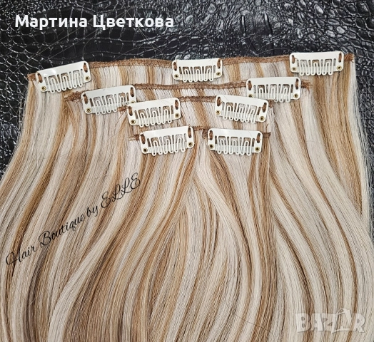 100% Естествена славянска коса , снимка 2 - Аксесоари за коса - 52962729