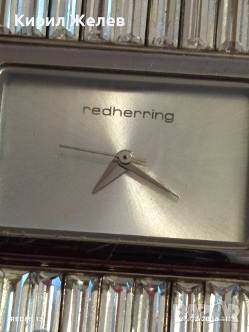 Модерен дамски часовник Red herring japan quartz стил и елегантност 51694, снимка 3 - Дамски - 53590283