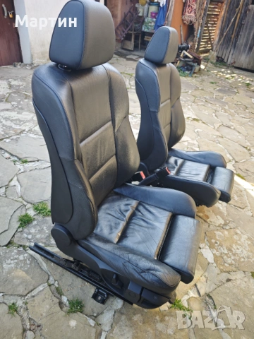 Кожен Рекаро салон за БМВ Е60, снимка 6 - Части - 53759024