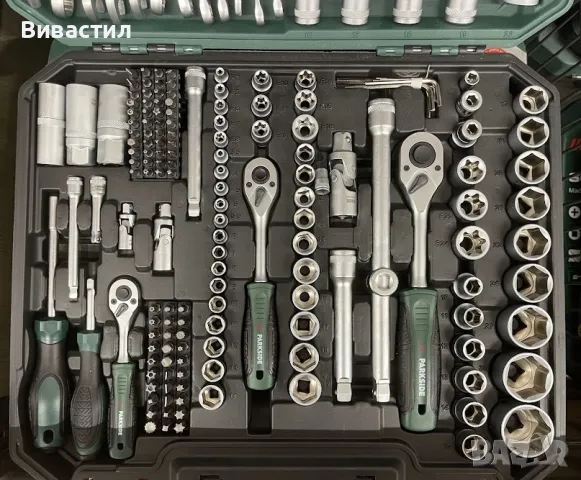 Ново Гедоре Parkside 216 части внос от Германия., снимка 5 - Гедорета - 46490893