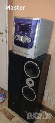 Уредба Sharp с колони Cat Bluetooth 