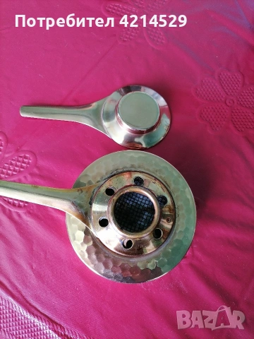 Месингов спиртник, снимка 2 - Други ценни предмети - 53324211