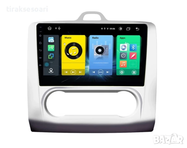 Мултимедия Android CarPlay за Ford Focus 2005–2011 Камера за заден ход, снимка 2 - Аксесоари и консумативи - 50720119