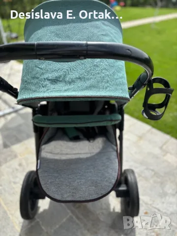 Бебешка количка HAUCK Soul Plus Set M 3в1 Emerald, снимка 7 - Детски колички - 50054877