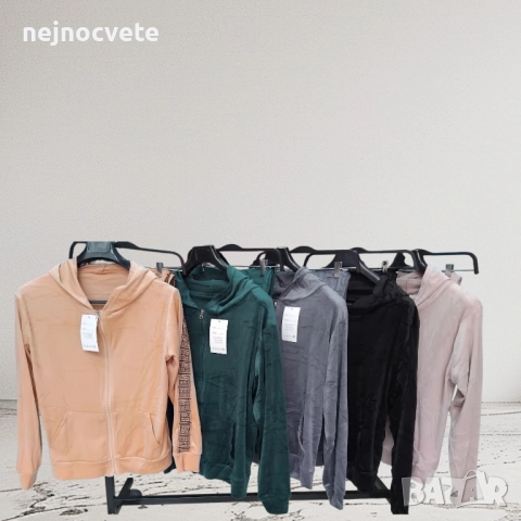 Ликвидация на дамски плюшен екип от две части 