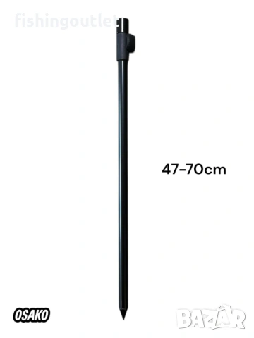 Комплект колчета и бъзбарове за три въдици , подходящи за фидер и дънен риболов в калъф, снимка 4 - Такъми - 54157301