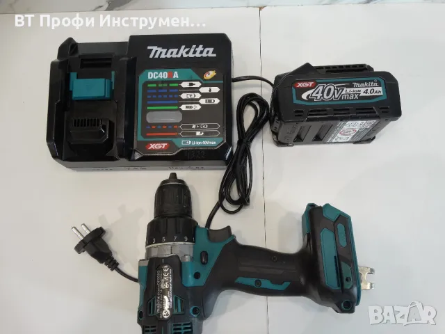 Makita DF 002G + 40 V / 4.0 Ah - Професионален винтоверт, снимка 10 - Други инструменти - 49580242