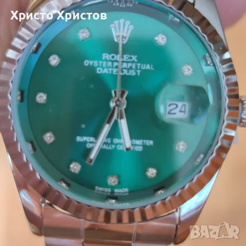 5 цвята на дисплея Дамски часовник Rolex Oyster Perpetual Datejust Steel , снимка 2 - Дамски - 47006846