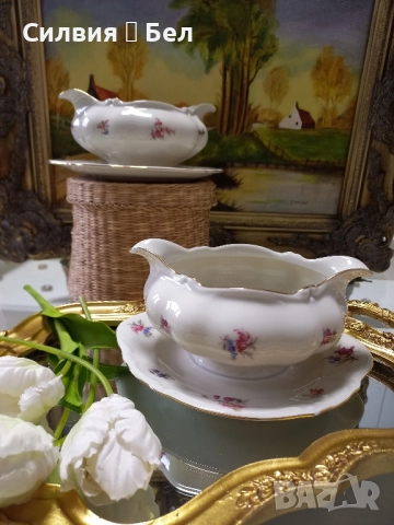 Сосиера, ретро порцелан, снимка 9 - Сервизи - 51840908