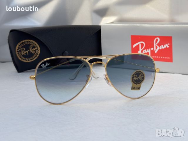 Ray-Ban RB3025 висок клас унисекс слънчеви очила Рей-Бан дамски мъжки минерално стъкло, снимка 7 - Слънчеви и диоптрични очила - 45276651