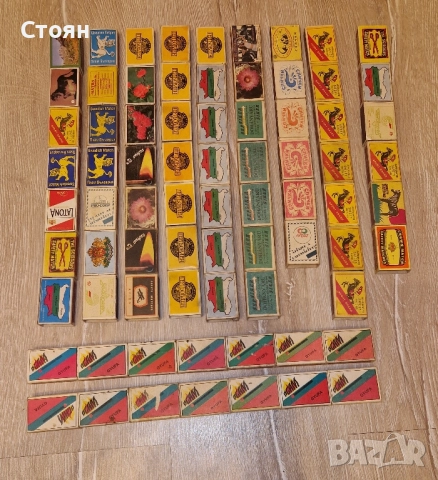 Голяма колекция от стари кибритени кутии, снимка 2 - Колекции - 52902914