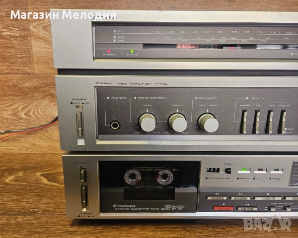 Аудиосистема Pioneer TA-110L + CT-110 – Перфектният тандем за ценители на класическия звук, снимка 4 - Аудиосистеми - 54049790