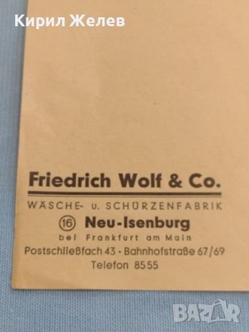 Стар пощенски плик с марки и печати Аугсбург Германия за КОЛЕКЦИЯ ДЕКОРАЦИЯ 26451, снимка 3 - Филателия - 46171733