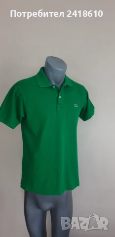 Lacoste Pique Cotton Classic Fit Mens Size 2 - XS  ОРИГИНАЛ! Мъжка Тениска!, снимка 2 - Тениски - 51373646