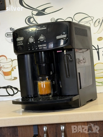 Кафемашина кафе автомат delonghi caffe cortina с гаранция