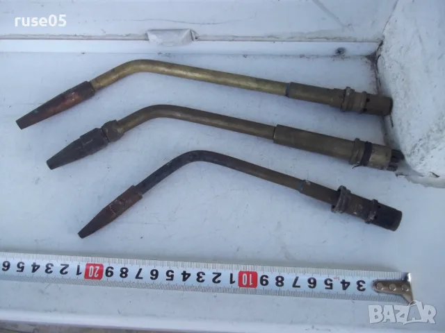 Лот от 3 бр. горелки за оксижен