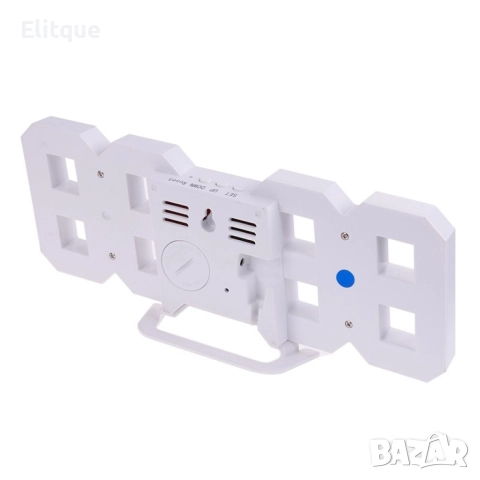 Дигитален часовник с будилник TV1016, снимка 2 - Стенни часовници - 52862596