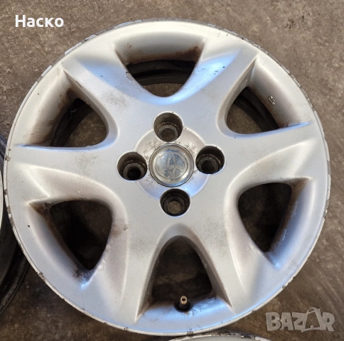 Джанти Toyota 15 4x100 6.5J ET45 Тойота 15 4х100 54.1, снимка 5 - Гуми и джанти - 53940786