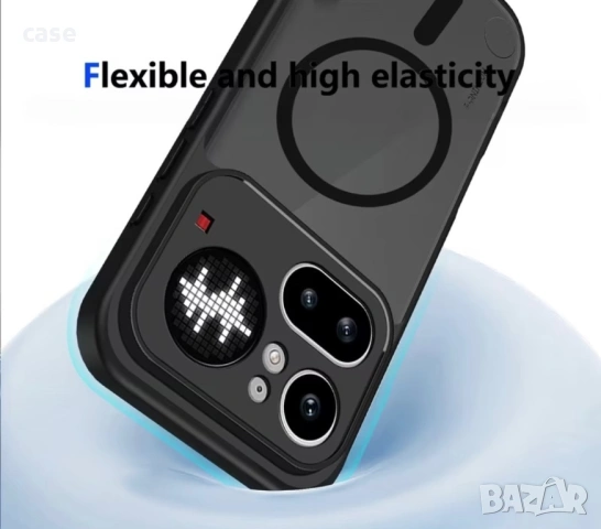 Nothing phone 4A,4A pro ударо-устойчив кейс с безжично зареждане Magsafe, снимка 4 - Калъфи, кейсове - 54153743