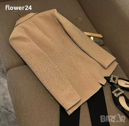 Сако с камъни, S-M размер, снимка 3 - Сака - 51946187