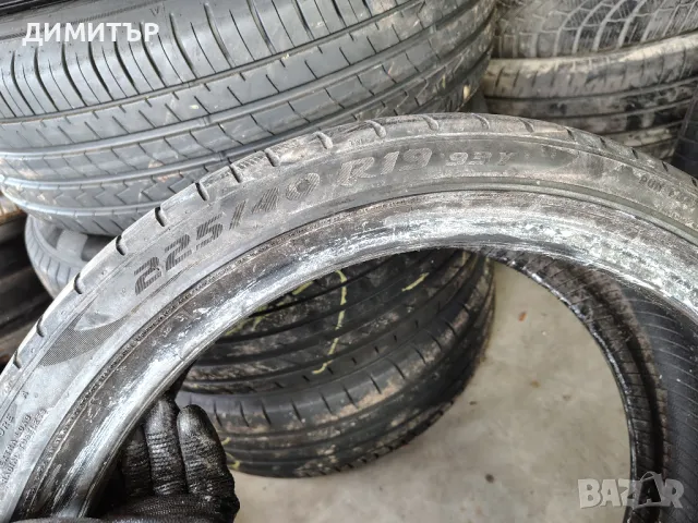 4бр.летни гуми PIRELLI 225/40/19 93Y DOT 3220, снимка 7 - Гуми и джанти - 49289707