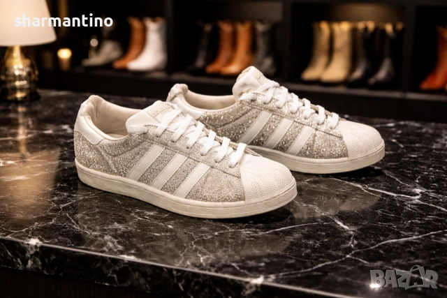 Adidas Superstar N 41 блестящи