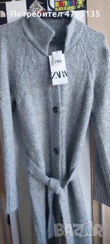 Елегантна дълга жилетка на ЗАРА , снимка 4 - Жилетки - 53055945