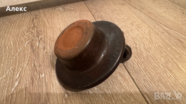 Много стара ръчна керамика! Свещник с ангелче., снимка 6 - Колекции - 52679992