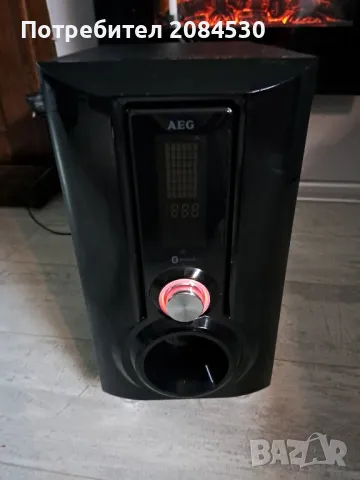 Субуфер с флашка;блутут-,,  AEG "BSS 4816 (200w), снимка 6 - Аудиосистеми - 48719424