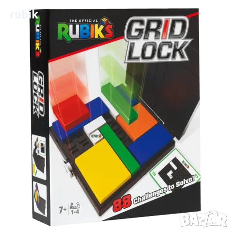 Логическа настолна игра Rubik's Gridlock, снимка 1 - Игри и пъзели - 47941862