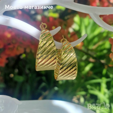 Обеци от медицинска стомана - различни модели , снимка 4 - Обеци - 53110608