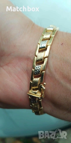 Златни гривни , обеци 585 - 80 евро , снимка 9 - Гривни - 51919288