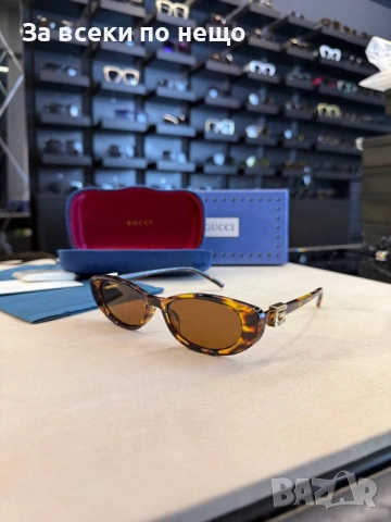 Gucci Слънчеви Очила С UV Защита С Подарък🎁Калъф - Различни Цветове Код SK1202, снимка 3 - Слънчеви и диоптрични очила - 54021905