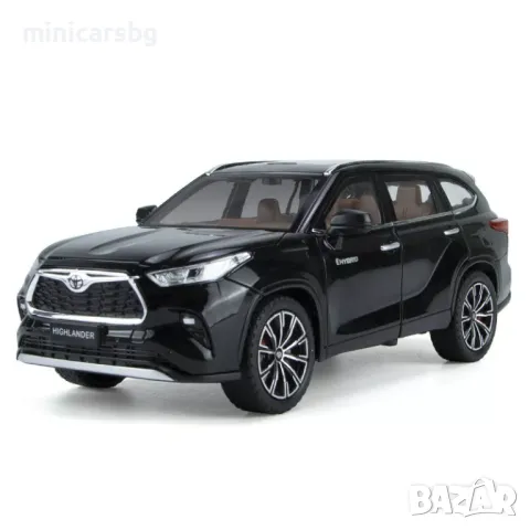 Метални колички: Toyota Highlander, снимка 3 - Колекции - 47104412