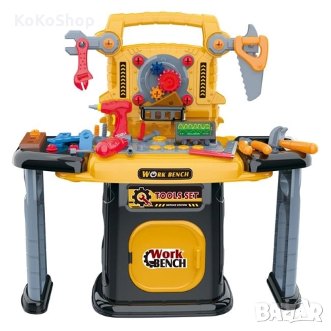 Детска работилница с 102 части-60x23x59 см./работна маса/работен плот