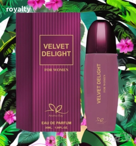 Дамски парфюм Velvet Delight Eau De Parfum 30мл., снимка 3 - Дамски парфюми - 52197785