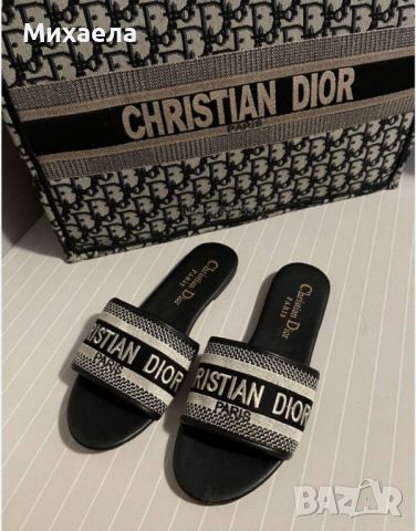 Дамски комплект чехли и чанта Dior - 95 лв., снимка 1 - Чехли - 45605199