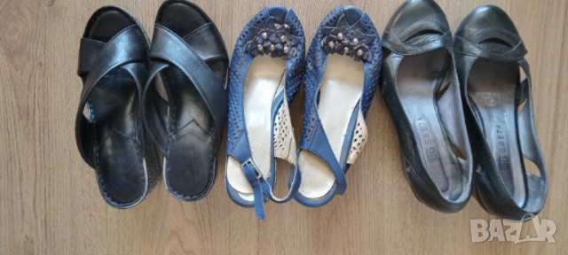 Дамски обувки. Естествена кожа 