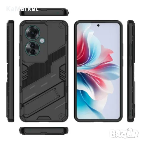 OPPO Reno11 F 5G Punk Armor Удароустойчив Калъф и Протектор, снимка 3 - Калъфи, кейсове - 47847043