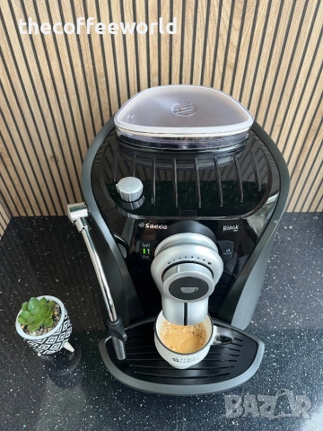 Saeco Odea Go Black - Перфектно състояние с 6 месеца гаранция!, снимка 2 - Кафемашини - 54081567