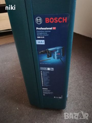 Къртач Bosch Gsh11 E-ОРИГИНАЛ, снимка 4 - Бормашини - 46349667