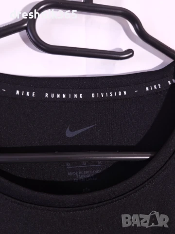 NIKE Running Блуза Мъжка М, снимка 4 - Блузи - 50674722