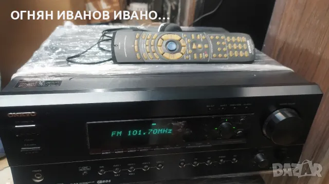 Onkyo TX-DS696+дистанционно , снимка 2 - Ресийвъри, усилватели, смесителни пултове - 47839632