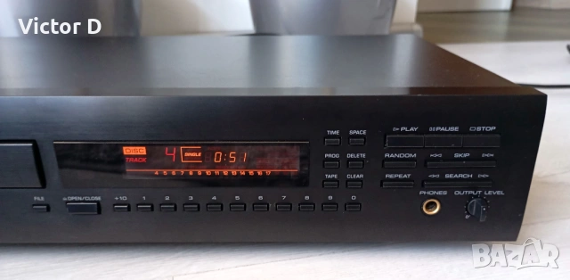 YAMAHA CDX-750-CD-Player с дистанционно, снимка 4 - MP3 и MP4 плеъри - 54193139