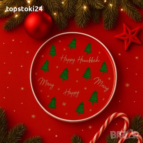 Практична Коледна табла с елхички, снимка 5 - Други стоки за дома - 52425198