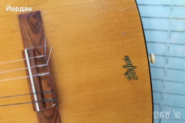 Немска акустична китара ''Hofner'', снимка 6 - Китари - 49987973