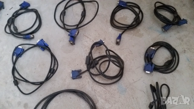 Кабел за монитор VGA, снимка 4 - Кабели и адаптери - 38233271