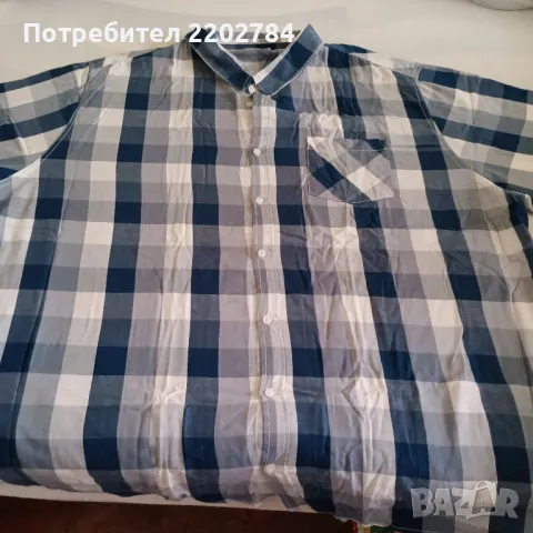 Мъжки ризи,мъжка риза 4ХЛ, 5ХЛ,4XL, 5XL ,6ХЛ,6XL, снимка 1 - Ризи - 37755554