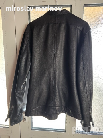 Продавам мъжко кожено яке , снимка 2 - Якета - 52788809