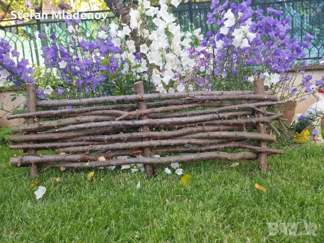 Декоративна ограда тип плет и пана, снимка 1